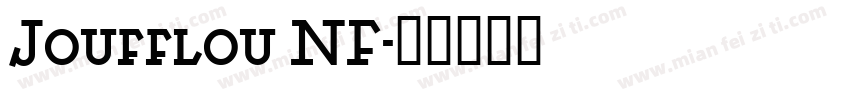 Joufflou NF字体转换